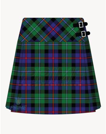 Argyll District Tartan Kilt For Women