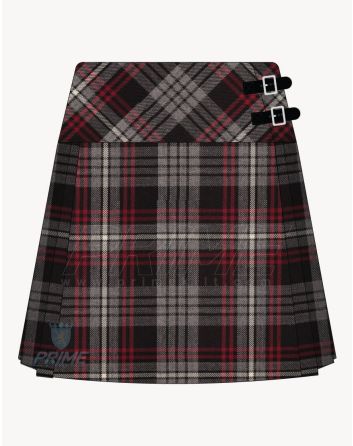 Auld Lang Syne Grey Tartan Kilt for Women