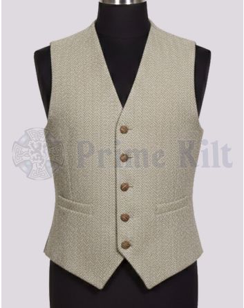 Beige Tweed Jacket