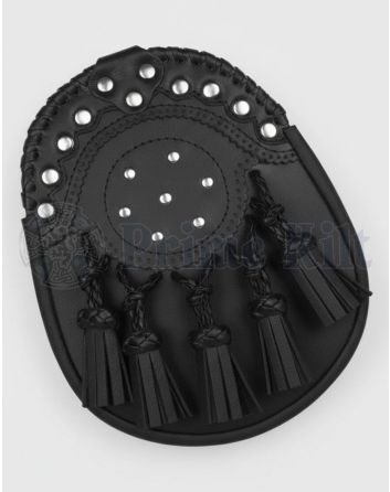 Black Leather Sporran