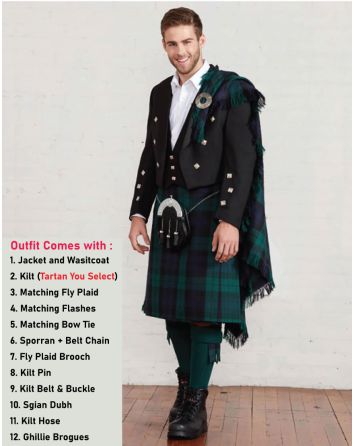 Black Watch Kilt Outfit