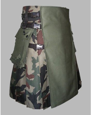 Camouflage Hybrid Utility Kilt
