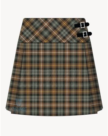 Campbell Of Argyll Weathered Tartan kilt For Women