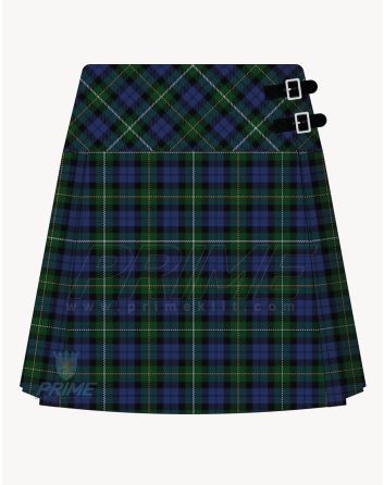 Campbell of Loudoun Tartan Kilt for Women