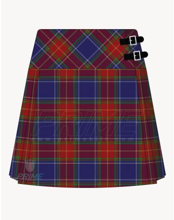 Chinese Scottish Tartan Kilt For Women