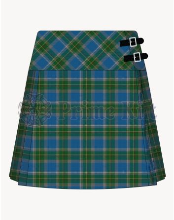 Connecticut State Tartan Kilt For Women