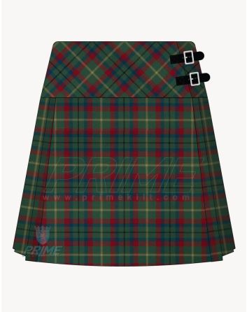 County Mayo Tartan Kilt for Women