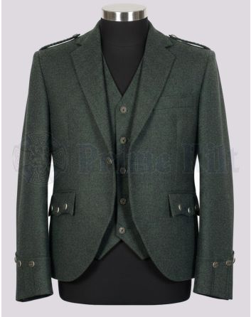 Dark Green Kilt Jacket