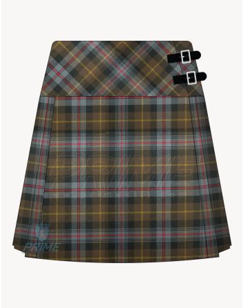 Farquharson Weathered Tartan Kilt for Women