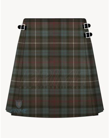 Fraser Weathered Tartan Kilt For Women
