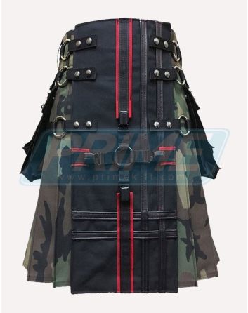 Gothic Interchangeable Camouflage Utility Kilt