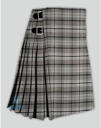 Hamilton Grey Tartan Kilt