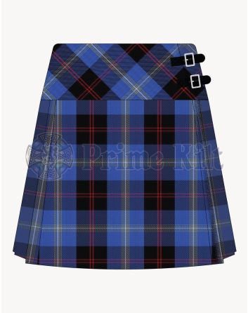 Hill Modern Tartan Kilt For Women