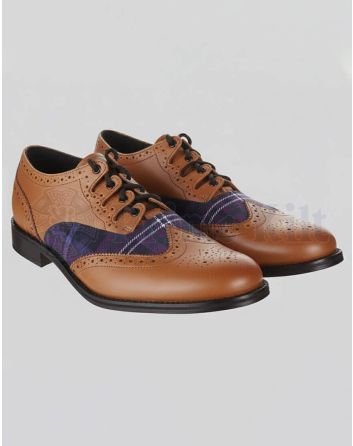 Leather Ghillie Brogues
