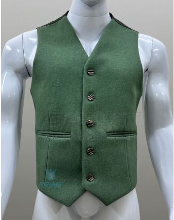 Lovat Green Kilt Vest