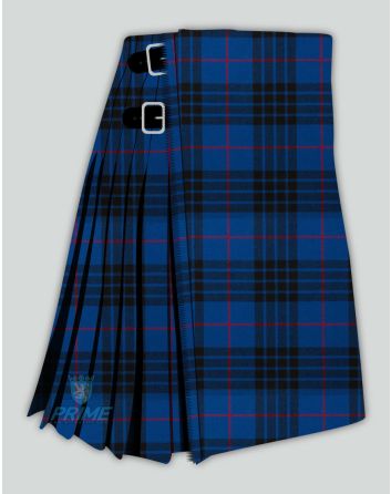 Mackay Blue Tartan Kilt, Mackay Blue Kilt, Clan Mackay Kilt