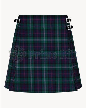 Macthomas Clan Tartan Kilt For Women