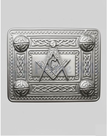 Masonic Kilt Belt Buckle