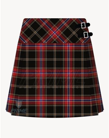 Norwegian Night Tartan Kilt For Women