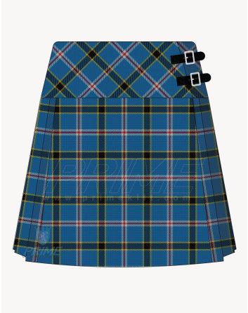 Oklahoma State Tartan Kilt For Women