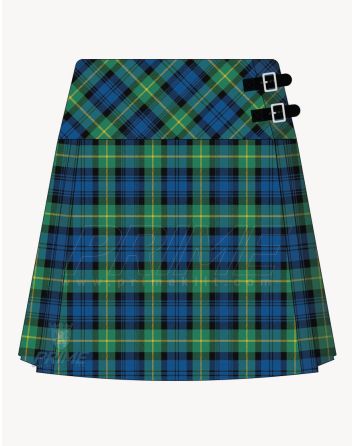 Old Gordon Ancient Tartan Kilt For Women