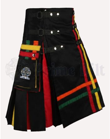 rainbow utility kilt