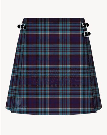Royal Canadian Air Force Tartan Kilt For Women