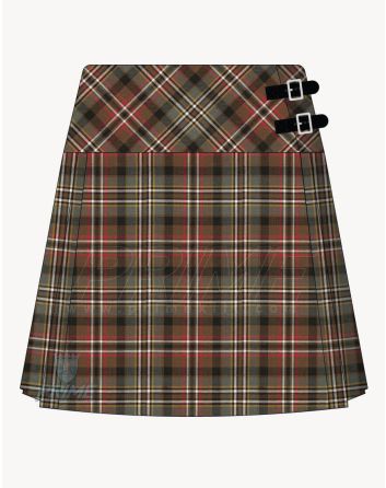 Scott Weathered Tartan Kilt for Women