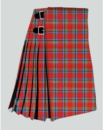 Sinclair Red Tartan Kilt