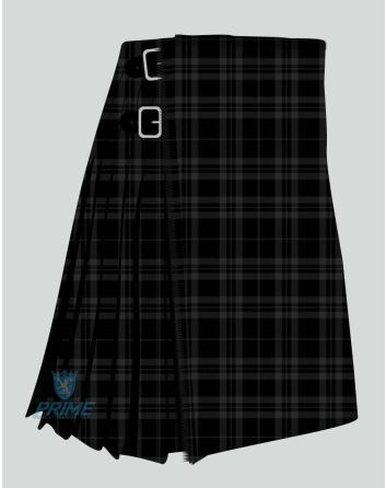 Spirit of Glyndwr Grey Tartan Kilt