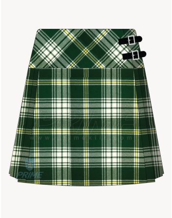 St Patrick Tartan Kilt For Women