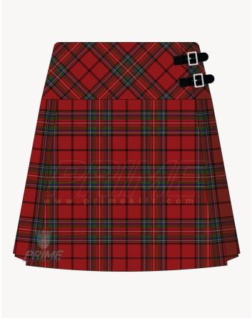 Stewart of Galloway Tartan Kilt for Women