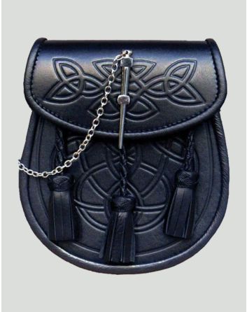 celtic knot pin sporran